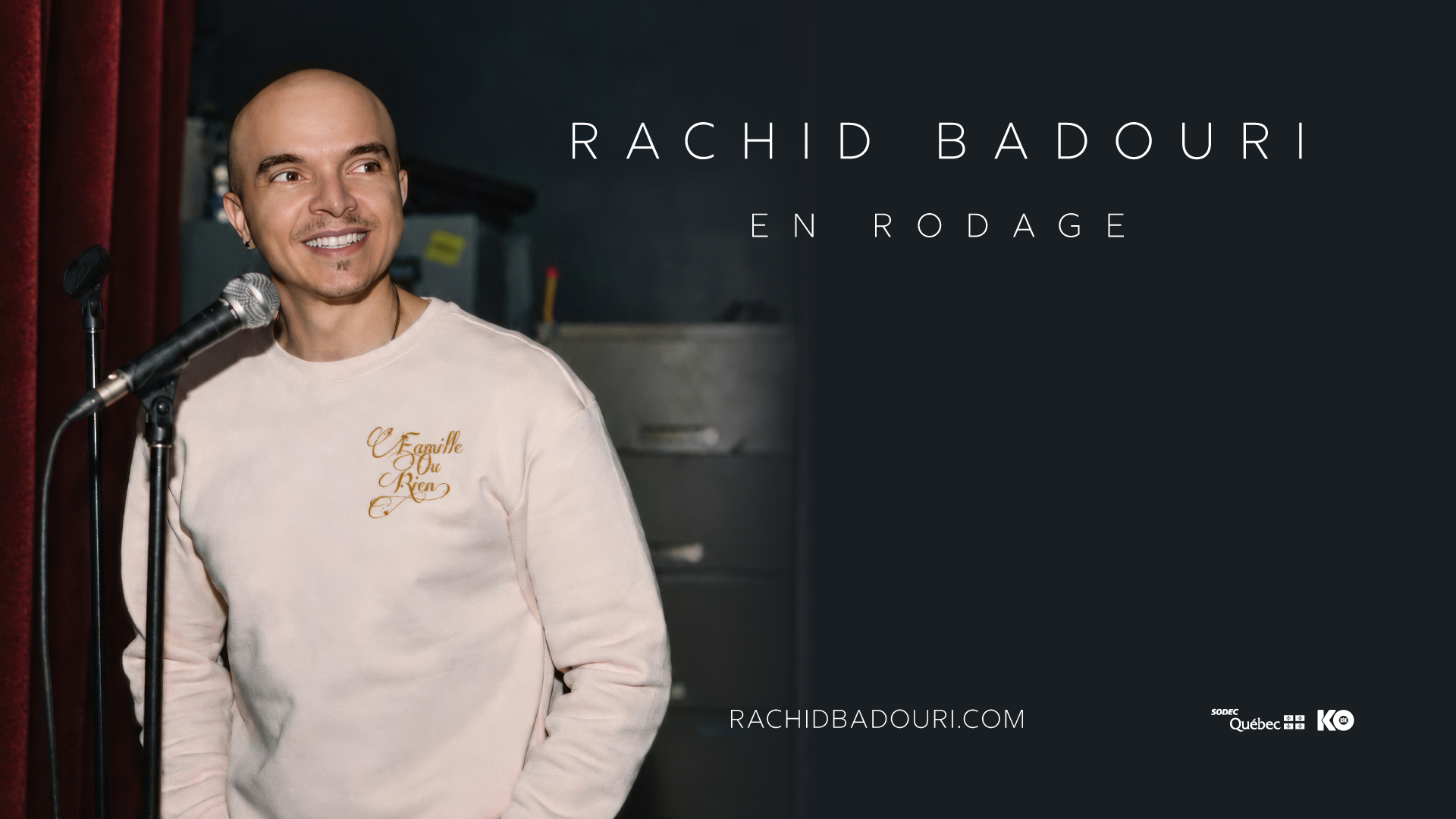 Rachid Badouri en rodage (second date)
